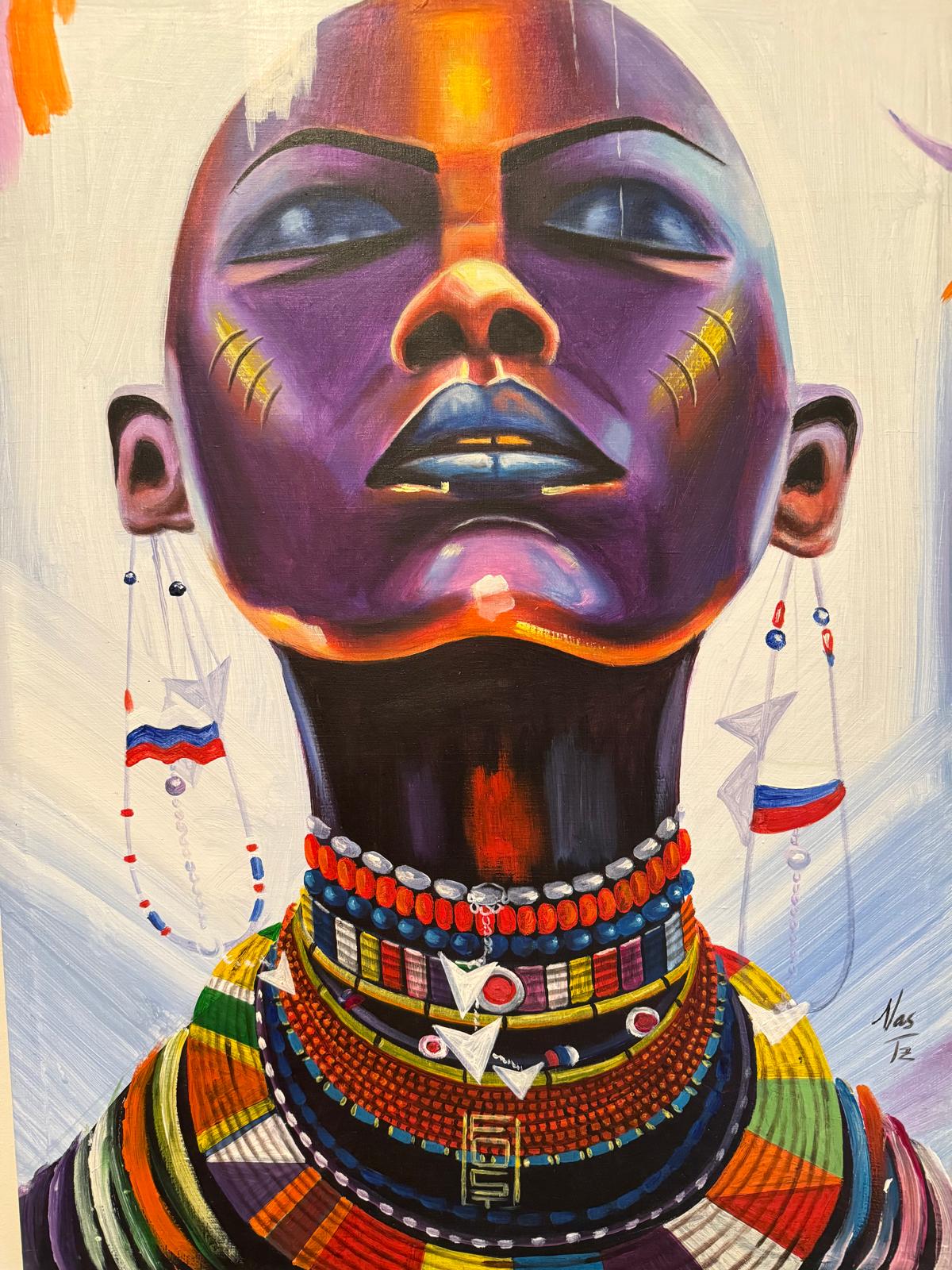 Portrait of Strength and Expression