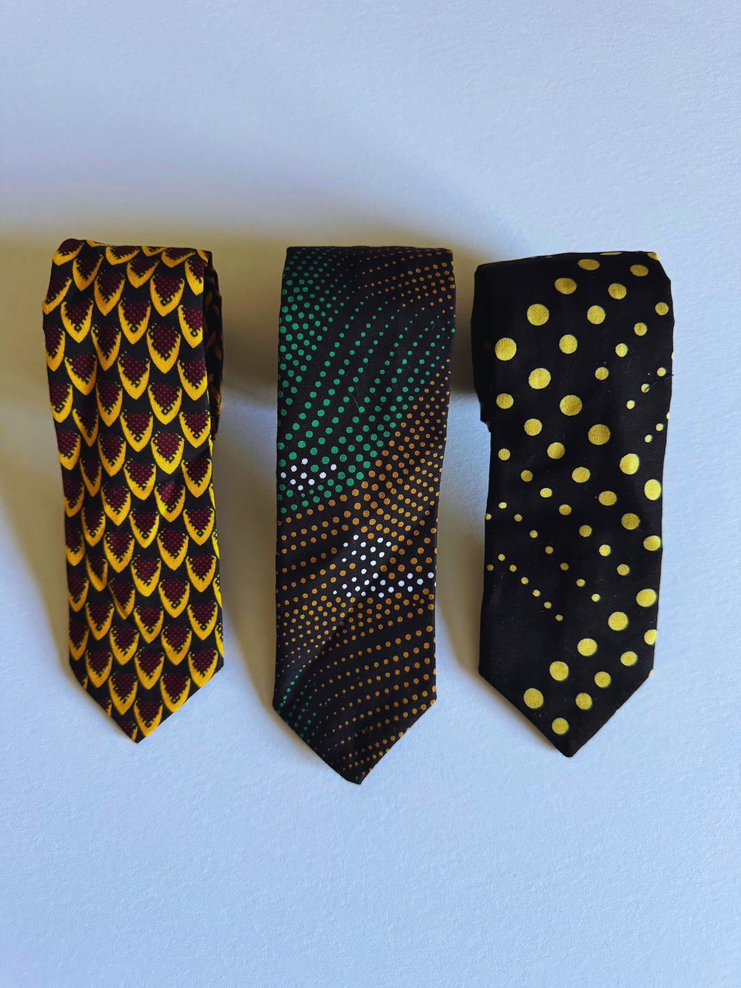 Kente Afro Ties Man (Green)