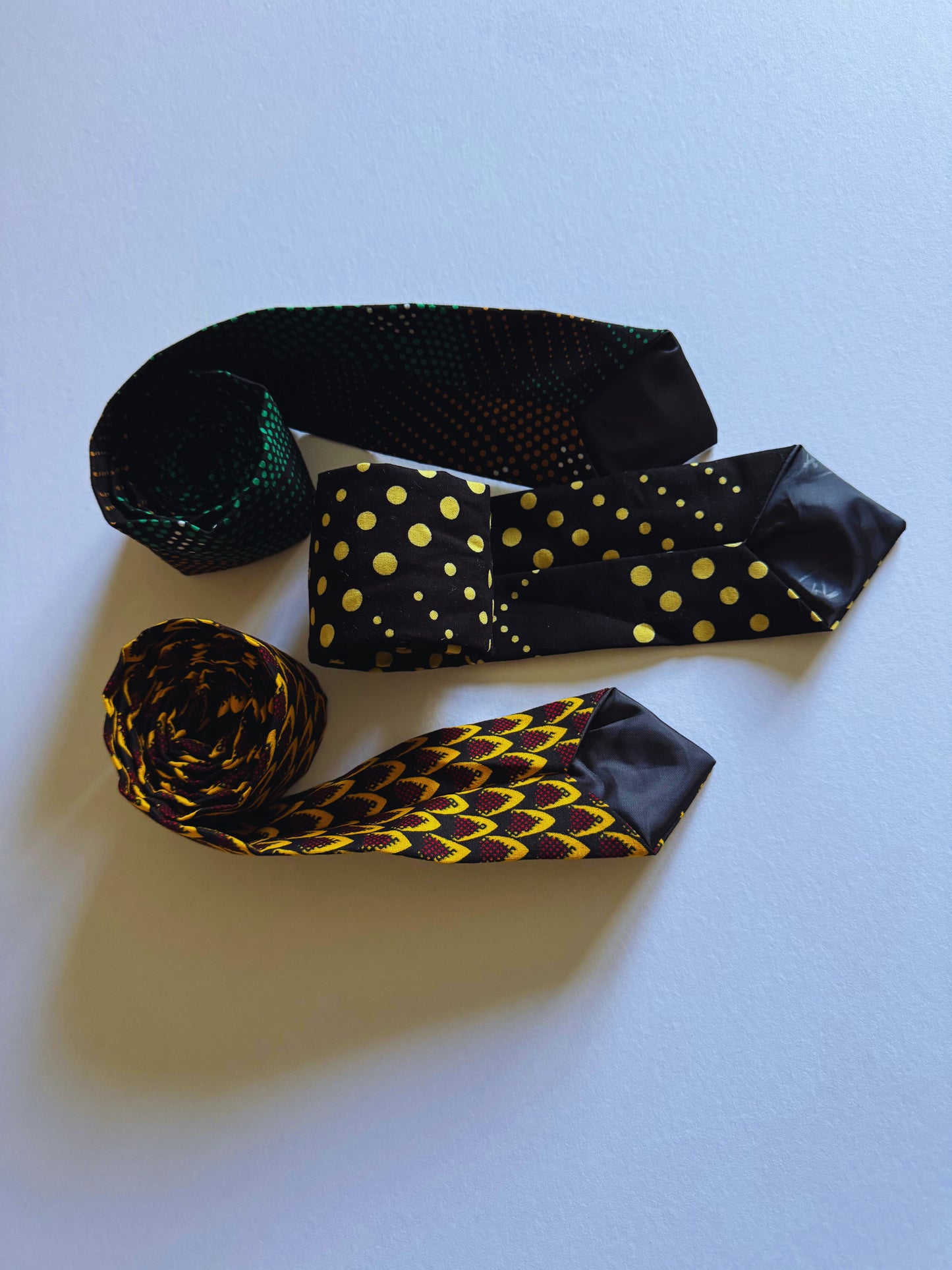 Kente Afro Ties Man (Green)
