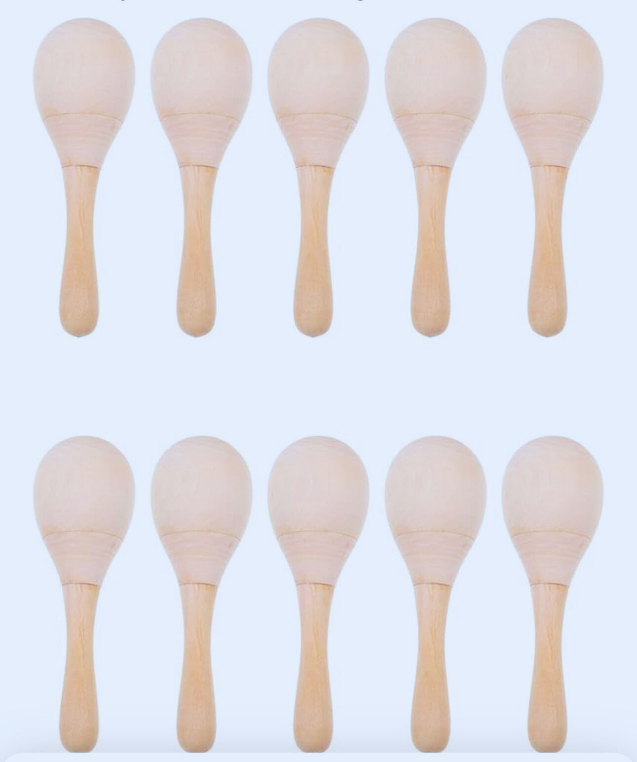 Wooden Maracas