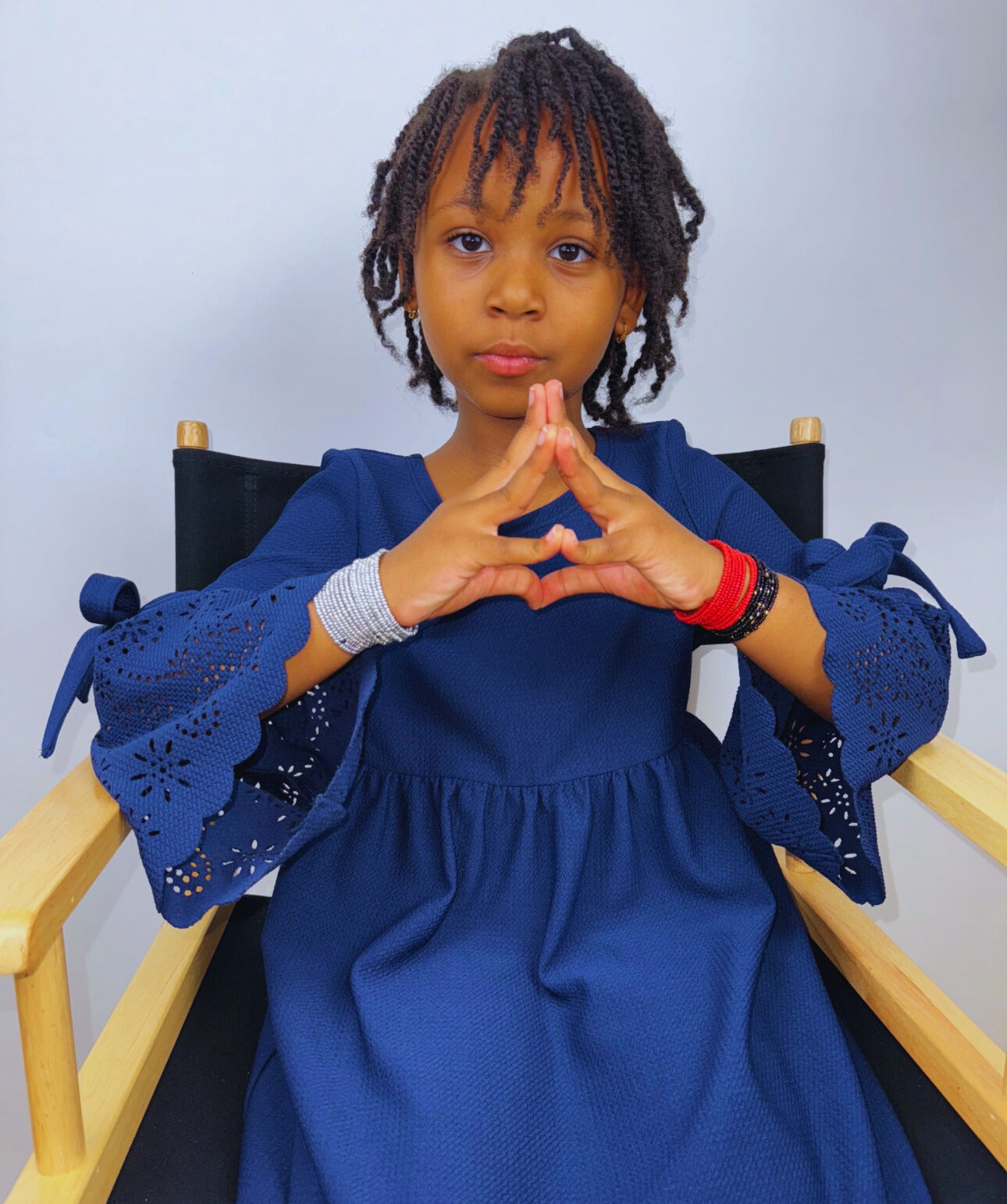 Masai hand beaded bangle for kids