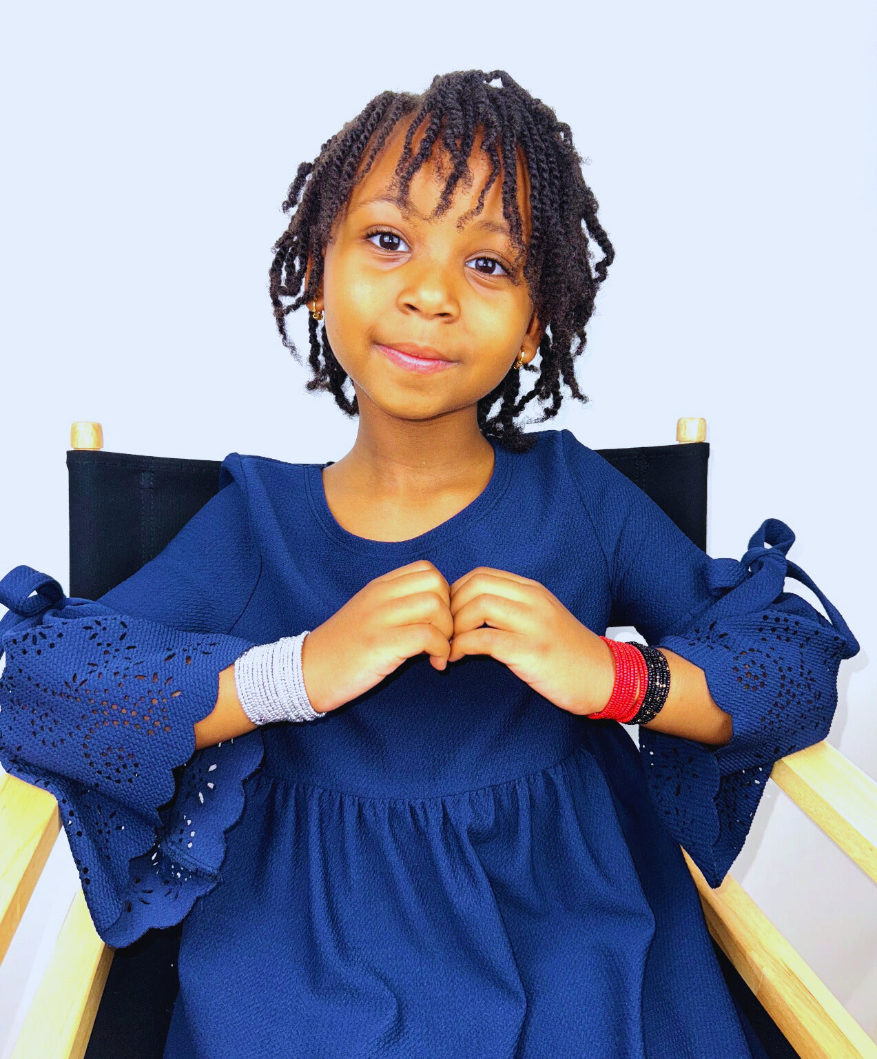Masai hand beaded bangle for kids