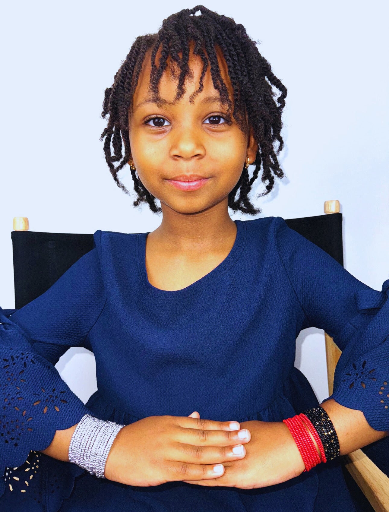 Masai hand beaded bangle for kids