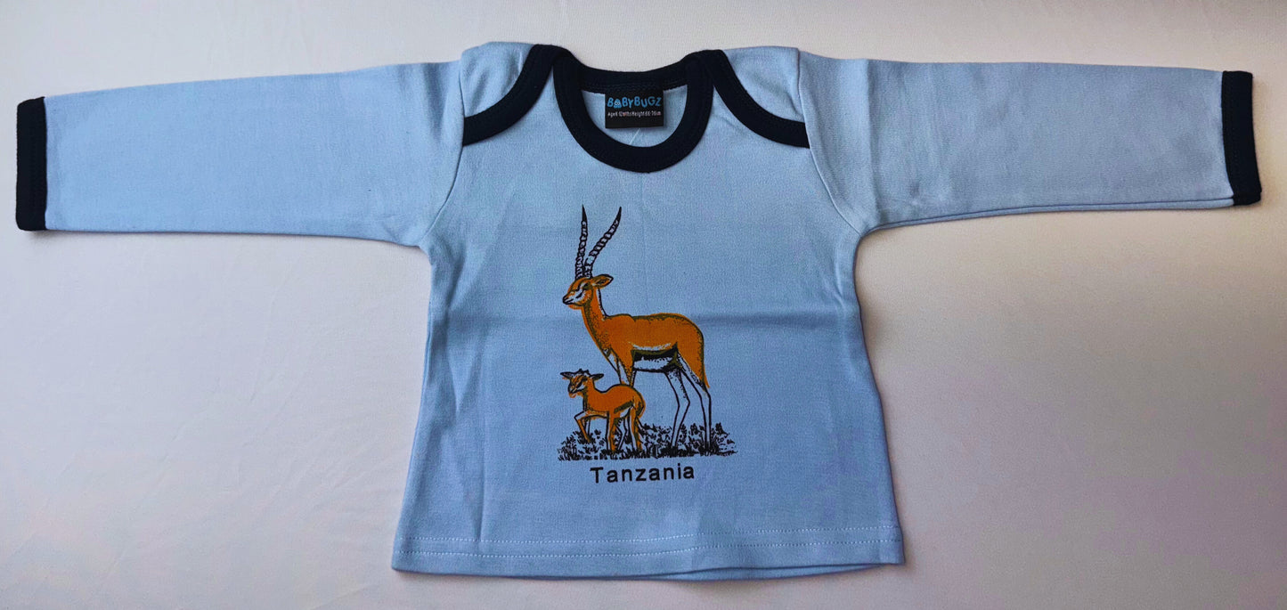 Safari Wildlife T-shirts (6-12mths)