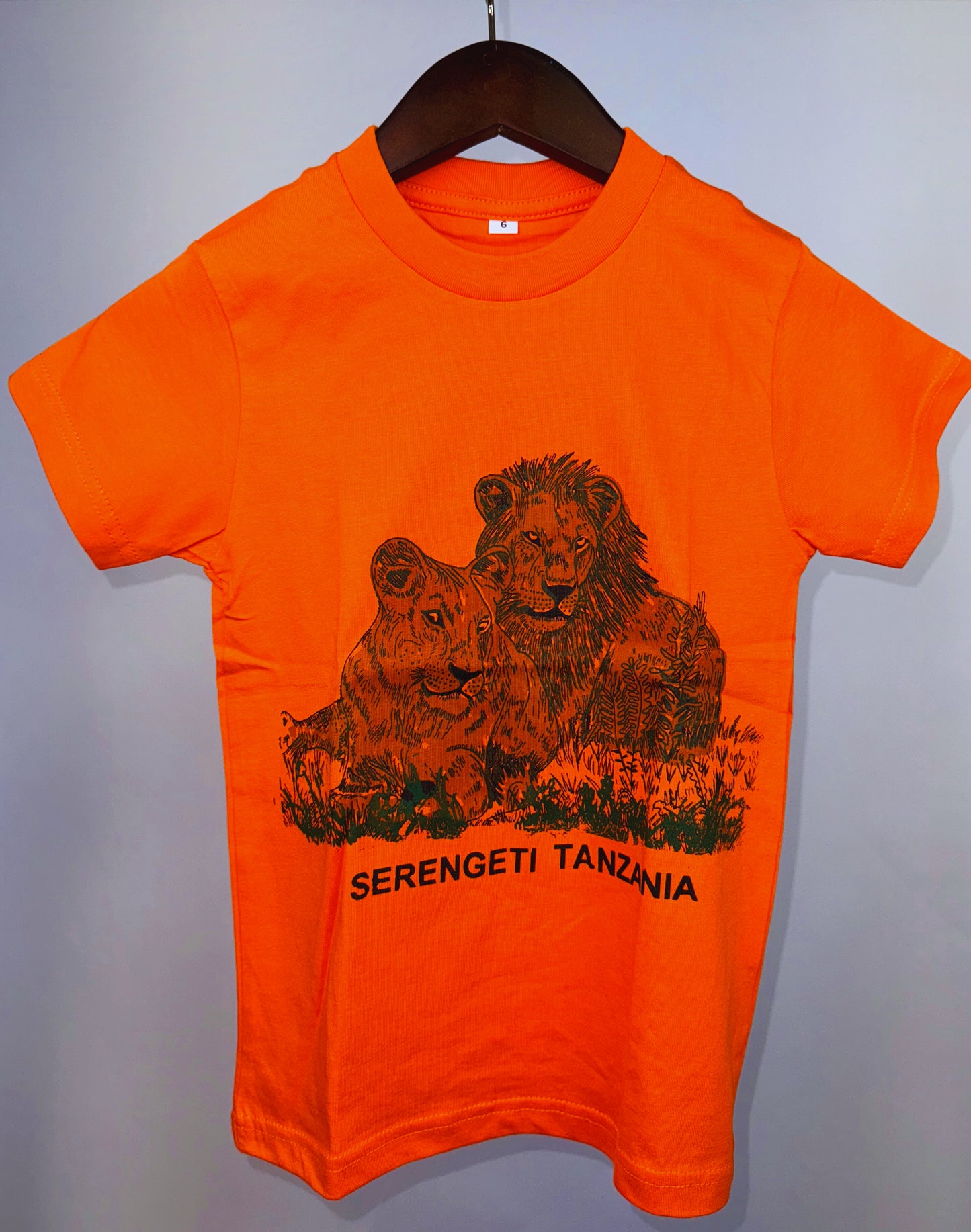 Unisex Safari Wildlife T-shirts (6 yrs) each different pattern