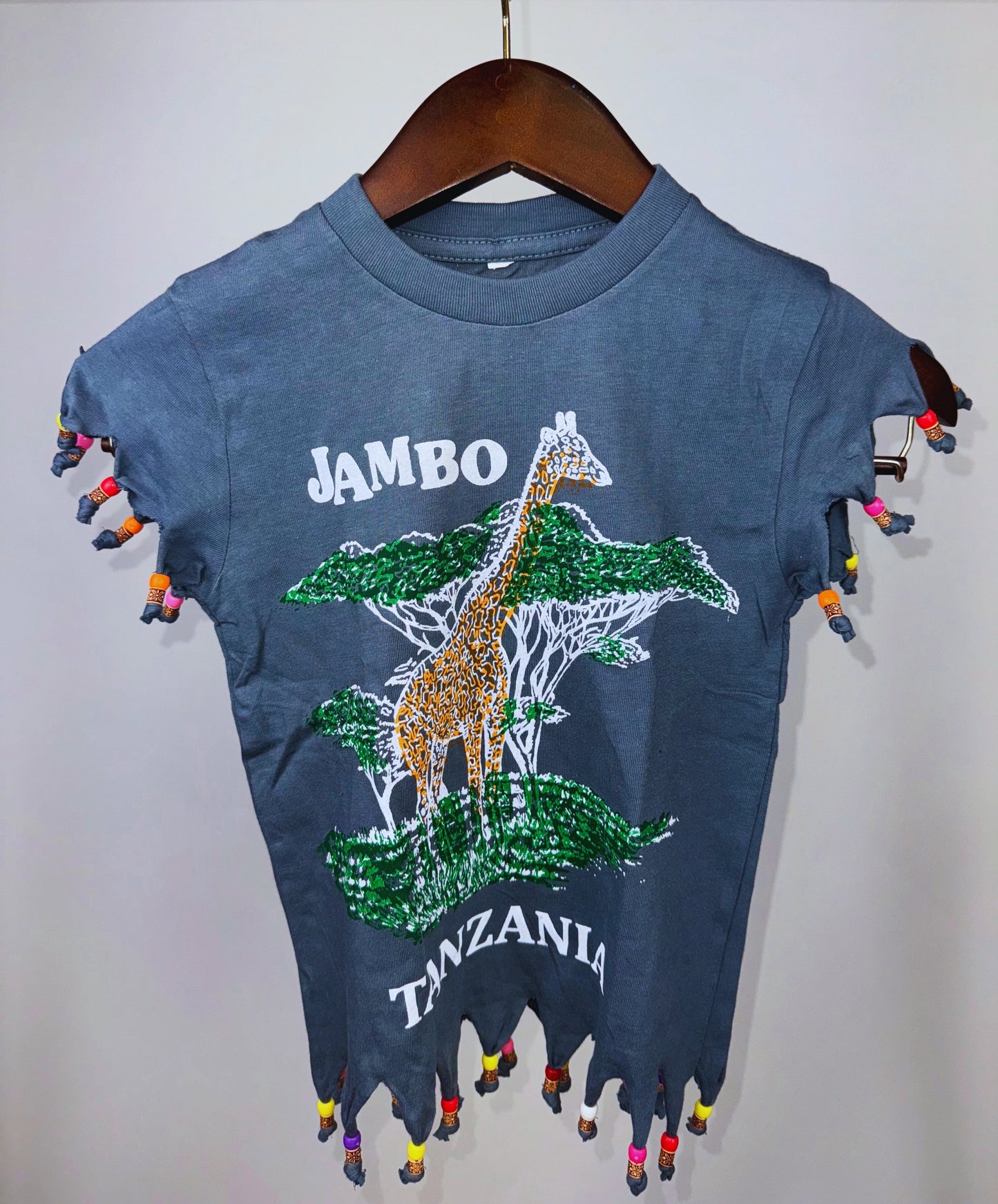 Beaded Safari Wildlife T-shirts (4 Yrs) each different pattern