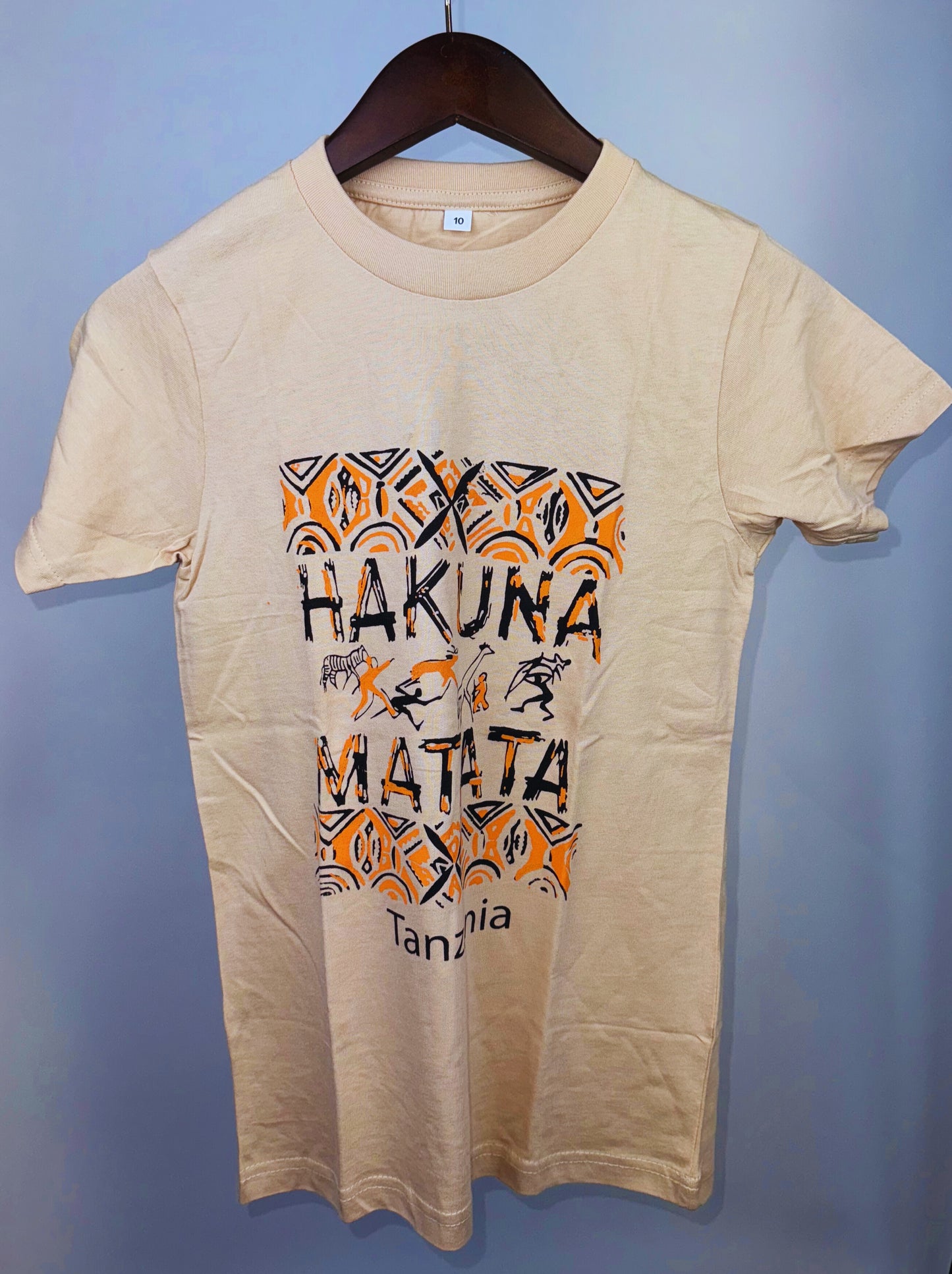 Unisex Safari Wildlife T-shirts (10 yrs) each different pattern