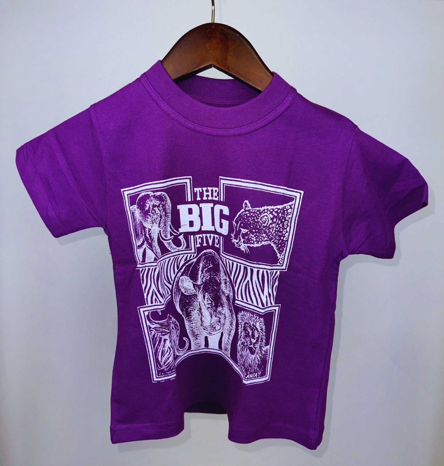 Unisex Safari Wildlife T-shirts (3-4 yrs) each different pattern