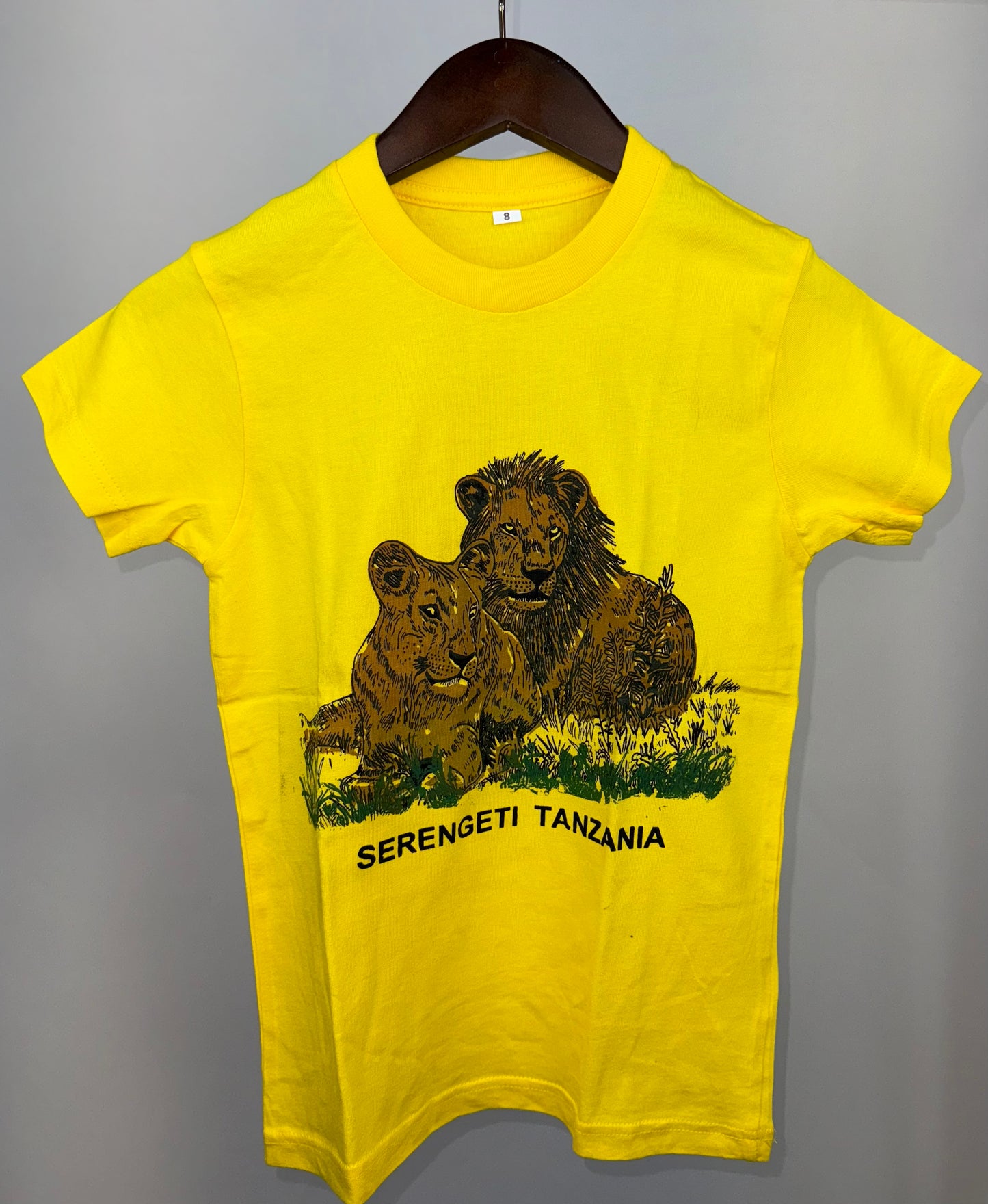Unisex Safari Wildlife T-shirts (8 yrs) each different pattern