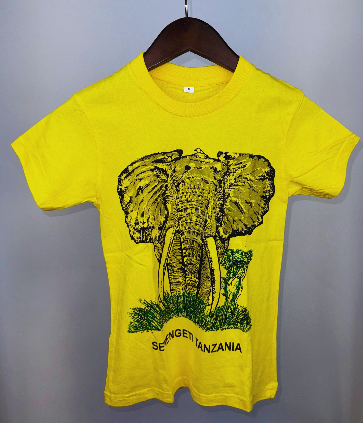 Unisex Safari Wildlife T-shirts (8 yrs) each different pattern