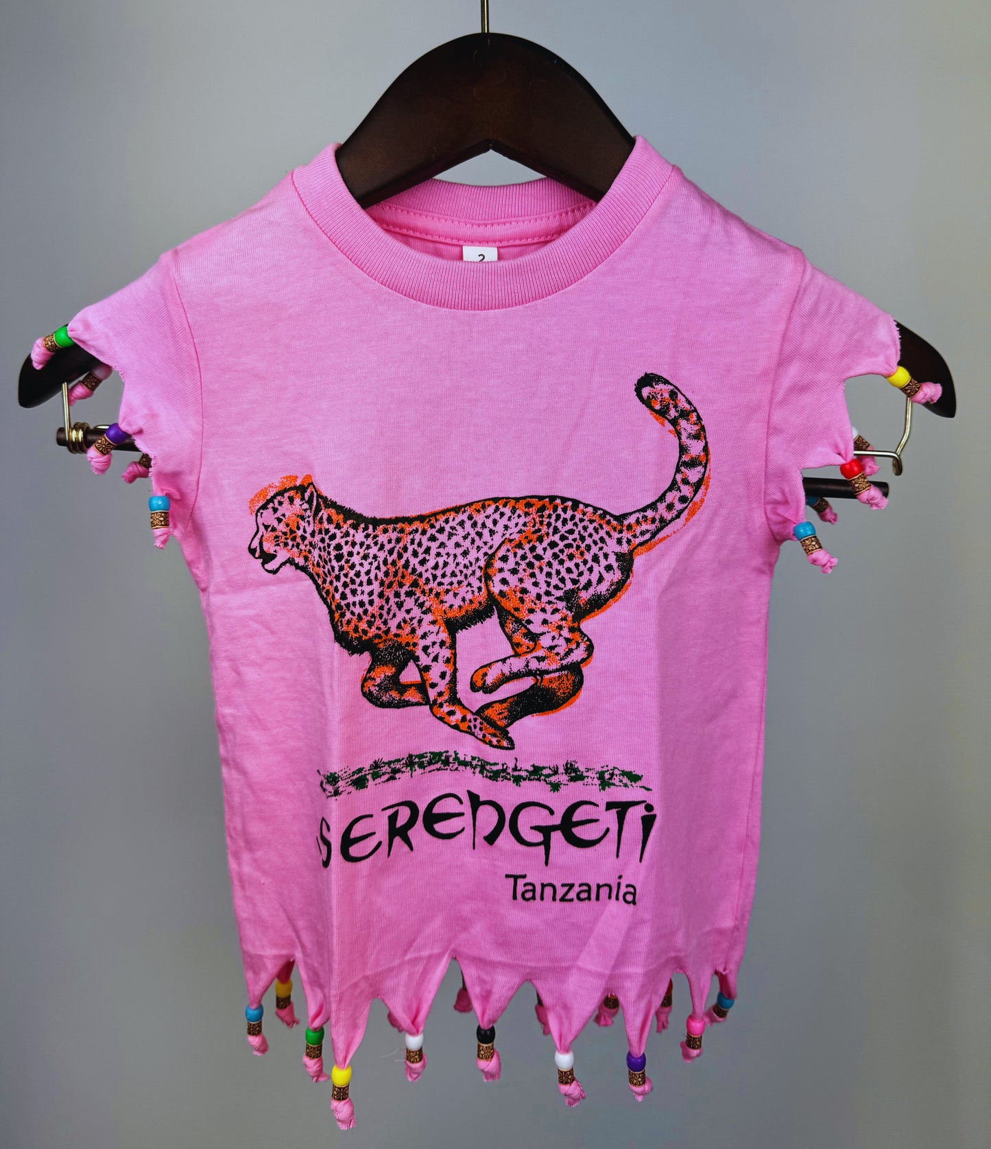 Beaded Safari Wildlife T-shirts (2 Yrs) each different pattern