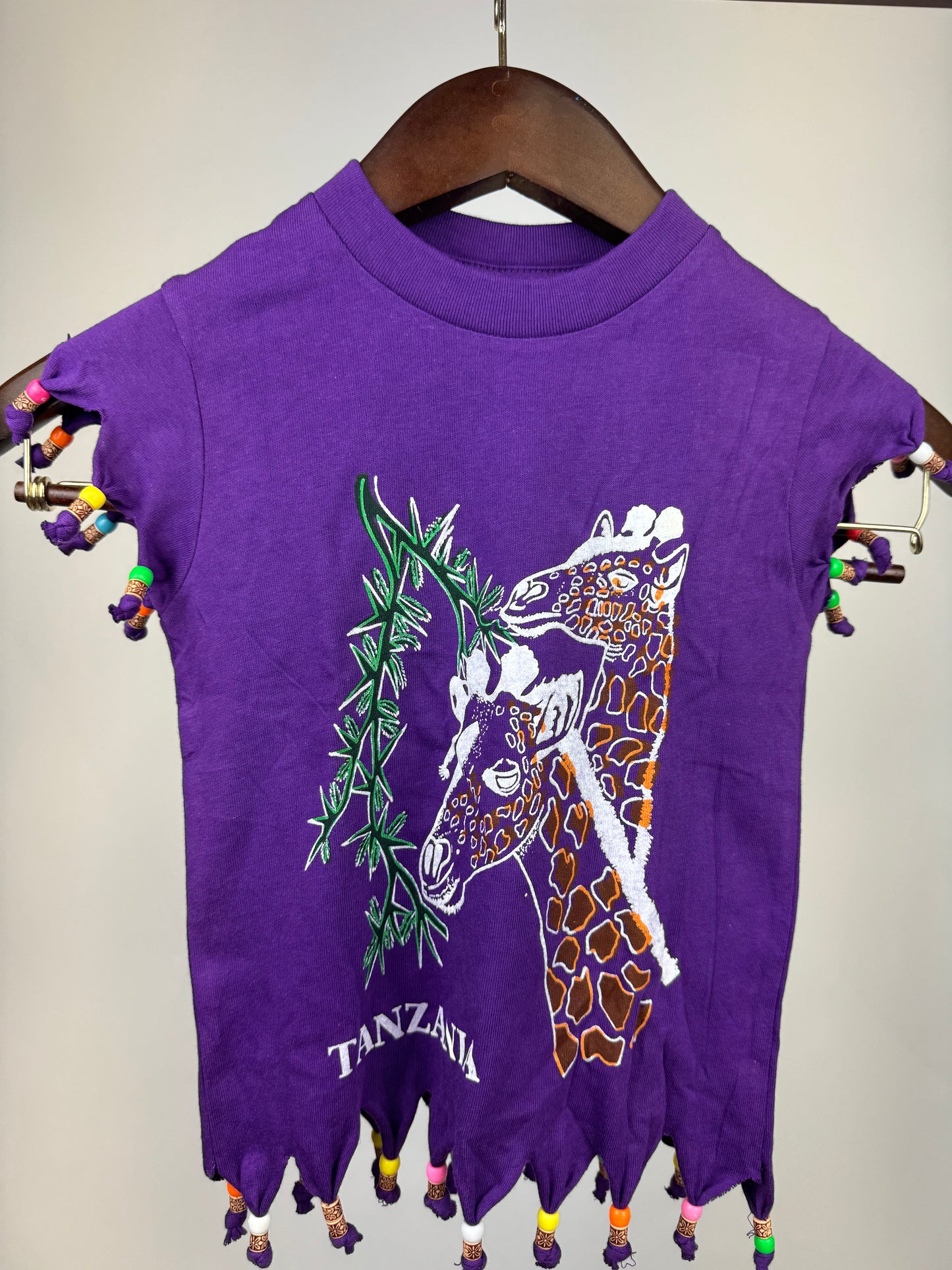 Beaded Safari Wildlife T-shirts (2 Yrs) each different pattern