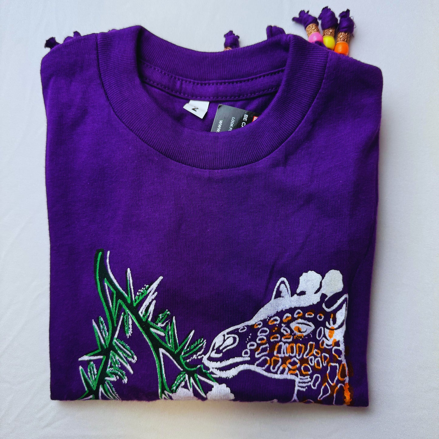 Beaded Safari Wildlife T-shirts (2 Yrs) each different pattern