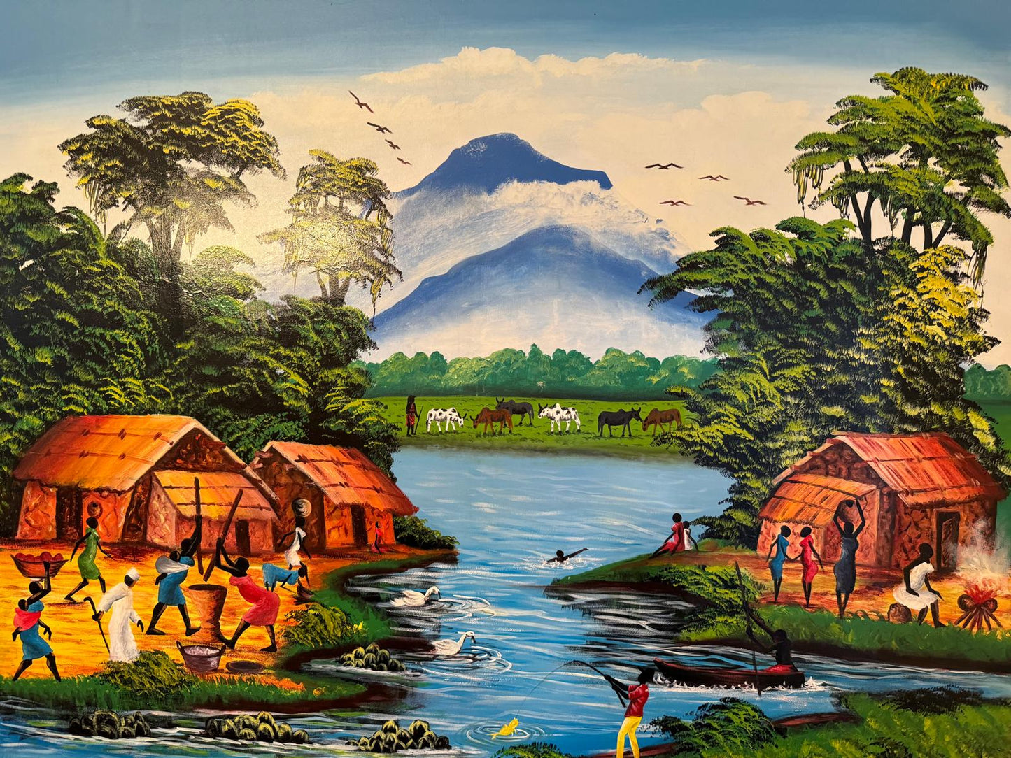 Life in tanga village - Tradition, community, and the rhythm of the land