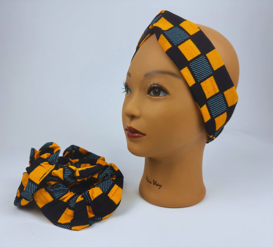 Afro Scrunchies Orange tinga tinga