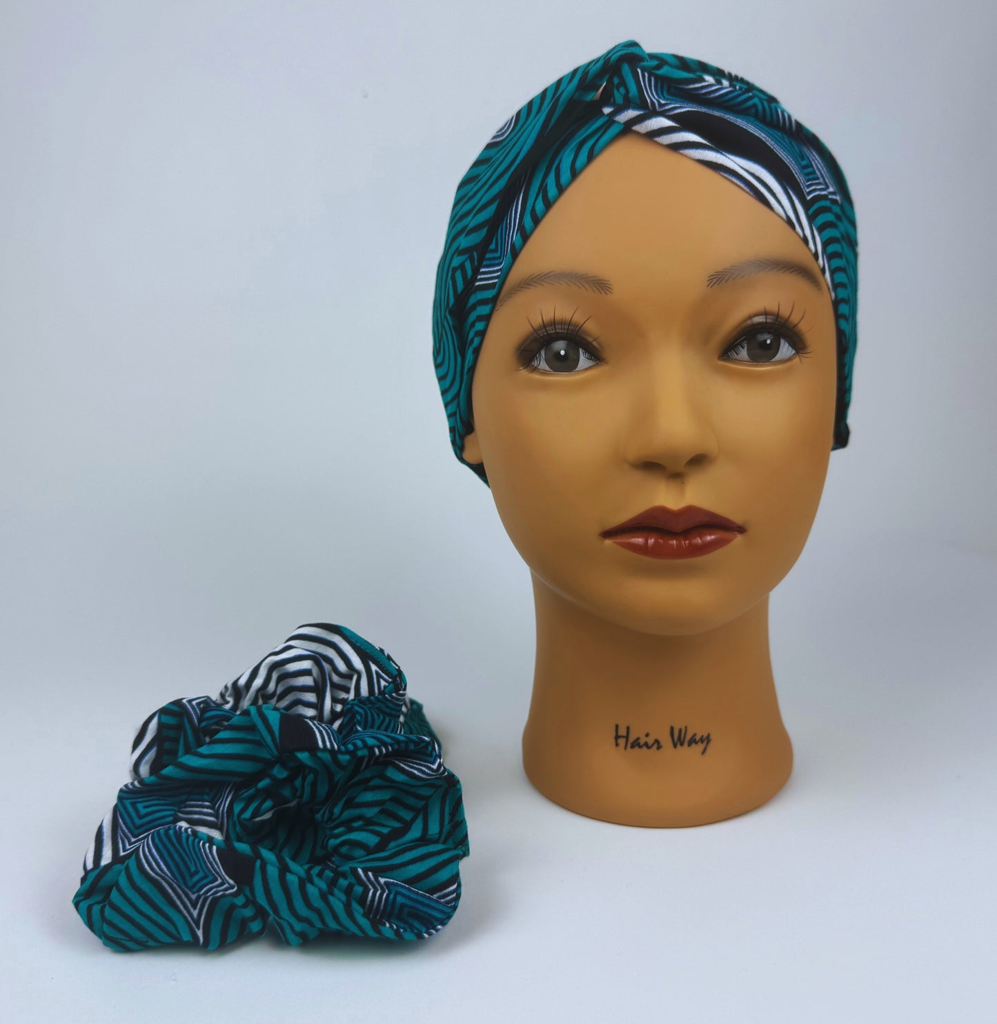 Afro Scrunchies blue tinga tinga