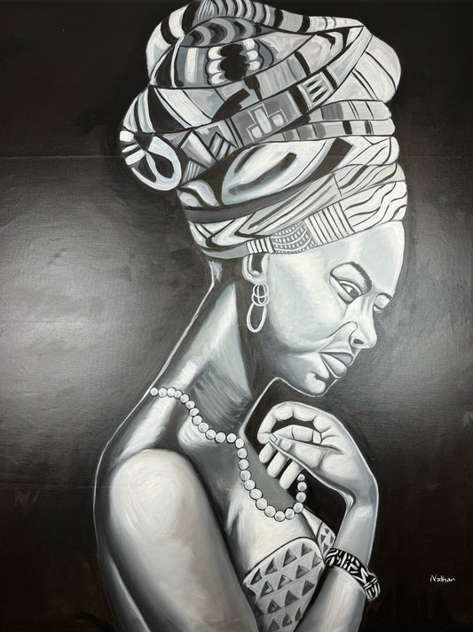 Mama Africa (Portrait of Strength, grace and heritage)