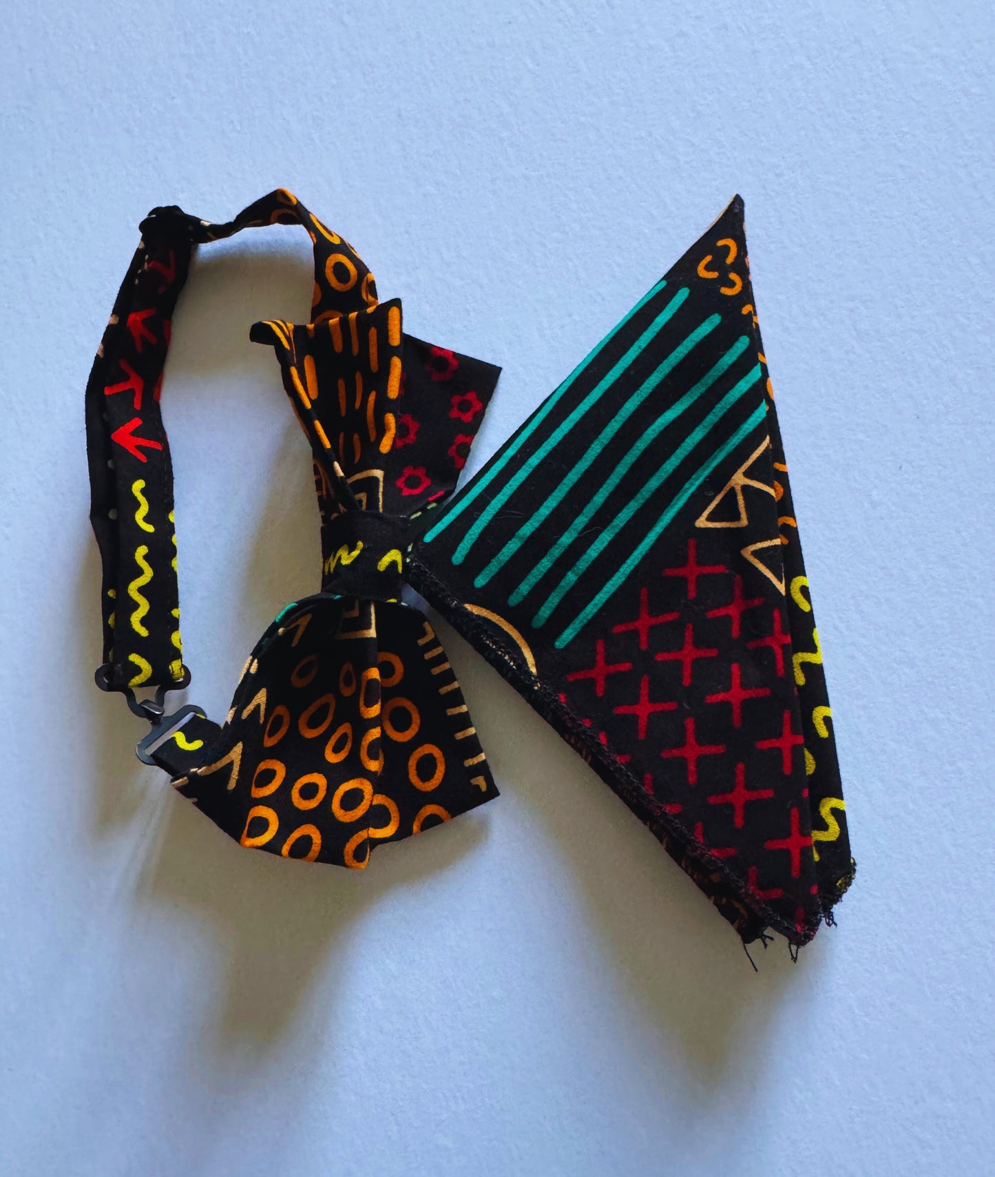 Afro Kente Bow Ties (Multicolor)