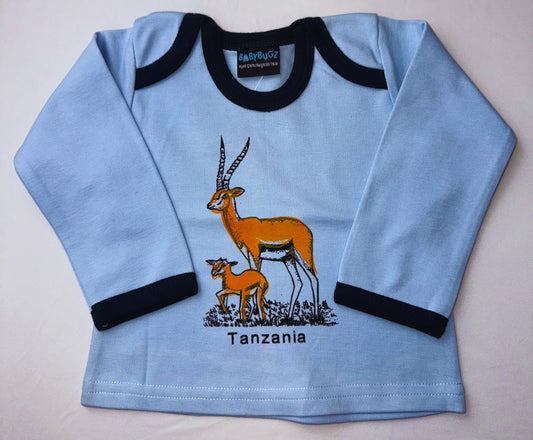 Safari Wildlife T-shirts (6-12mths)