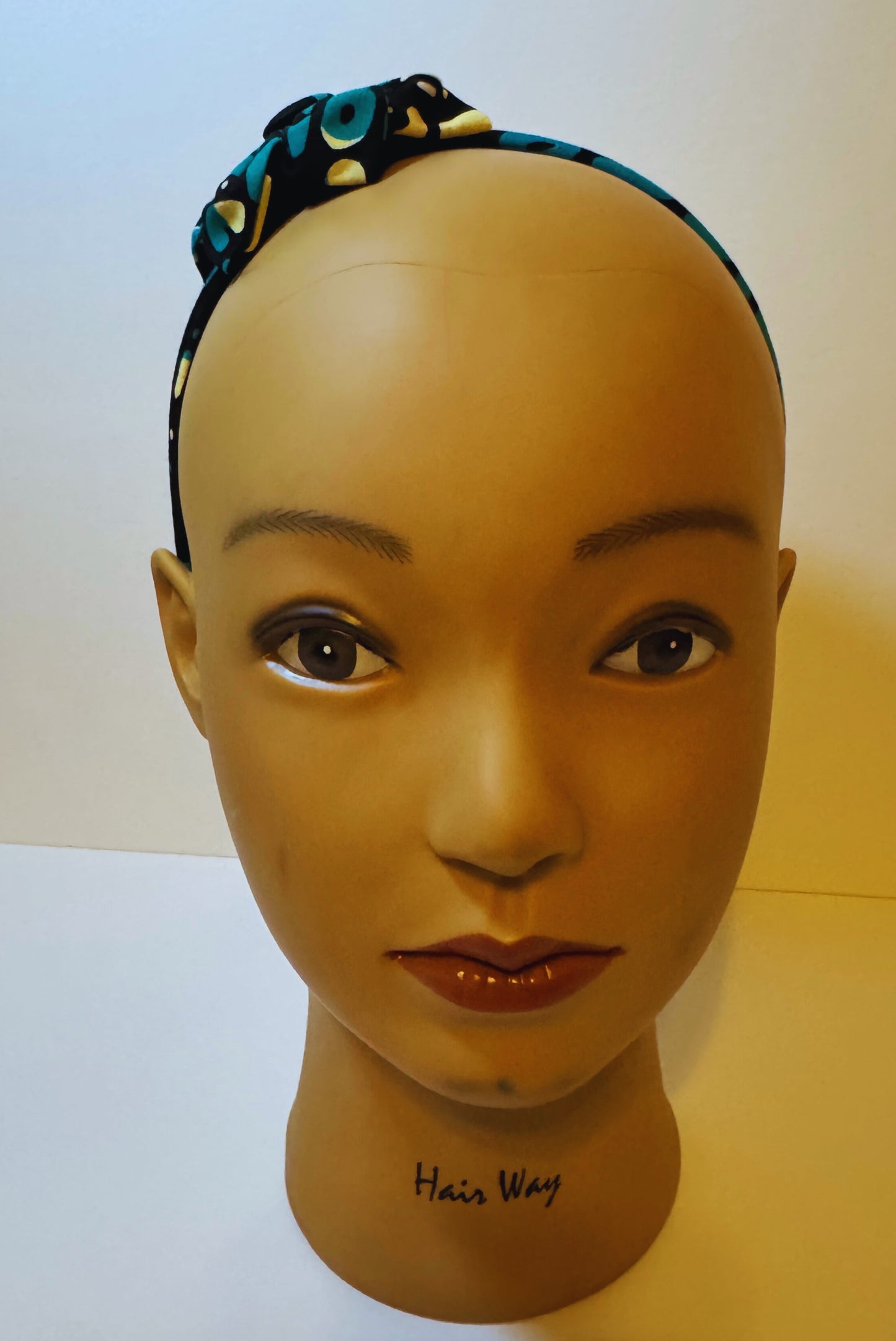 Afro Kids headband blue