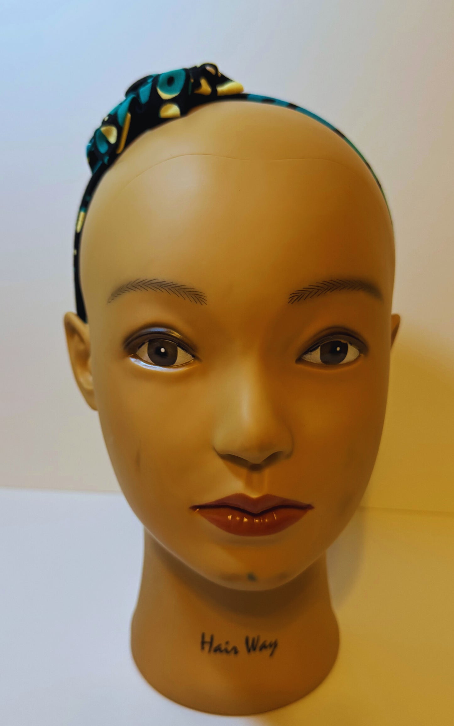 Afro Kids headband blue
