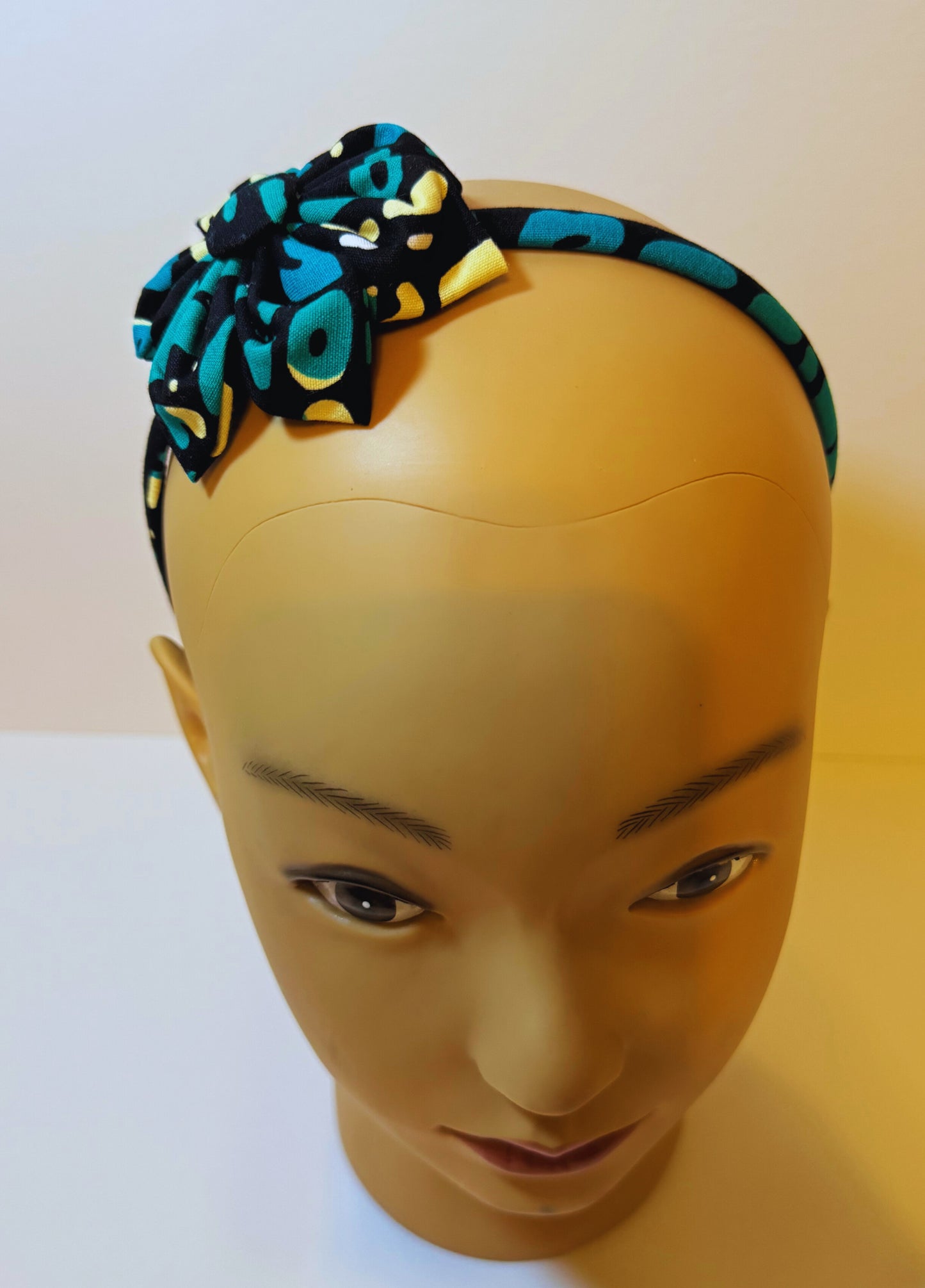 Afro Kids headband blue