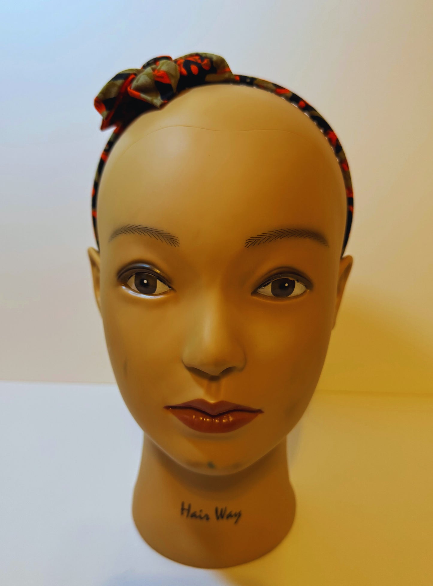 Afro Kids headband orange