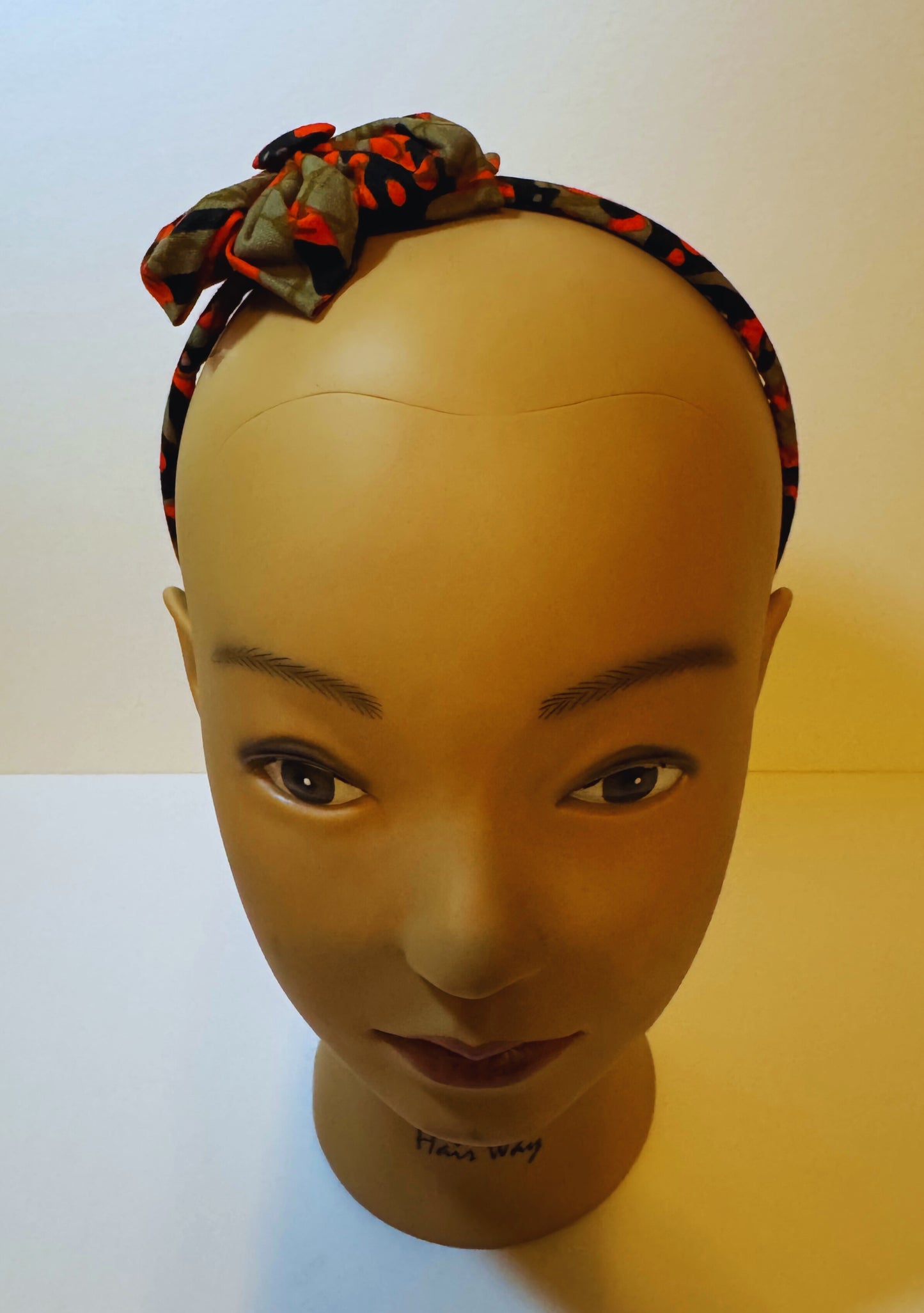 Afro Kids headband orange