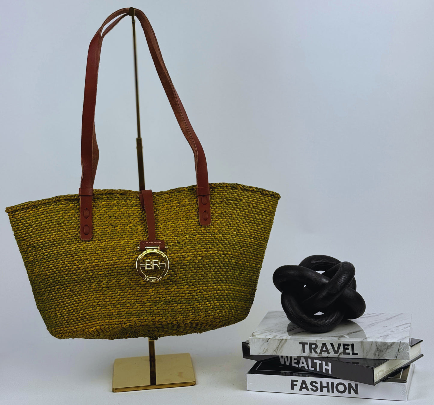 MALAIKA CHUMA Medium Green Bag