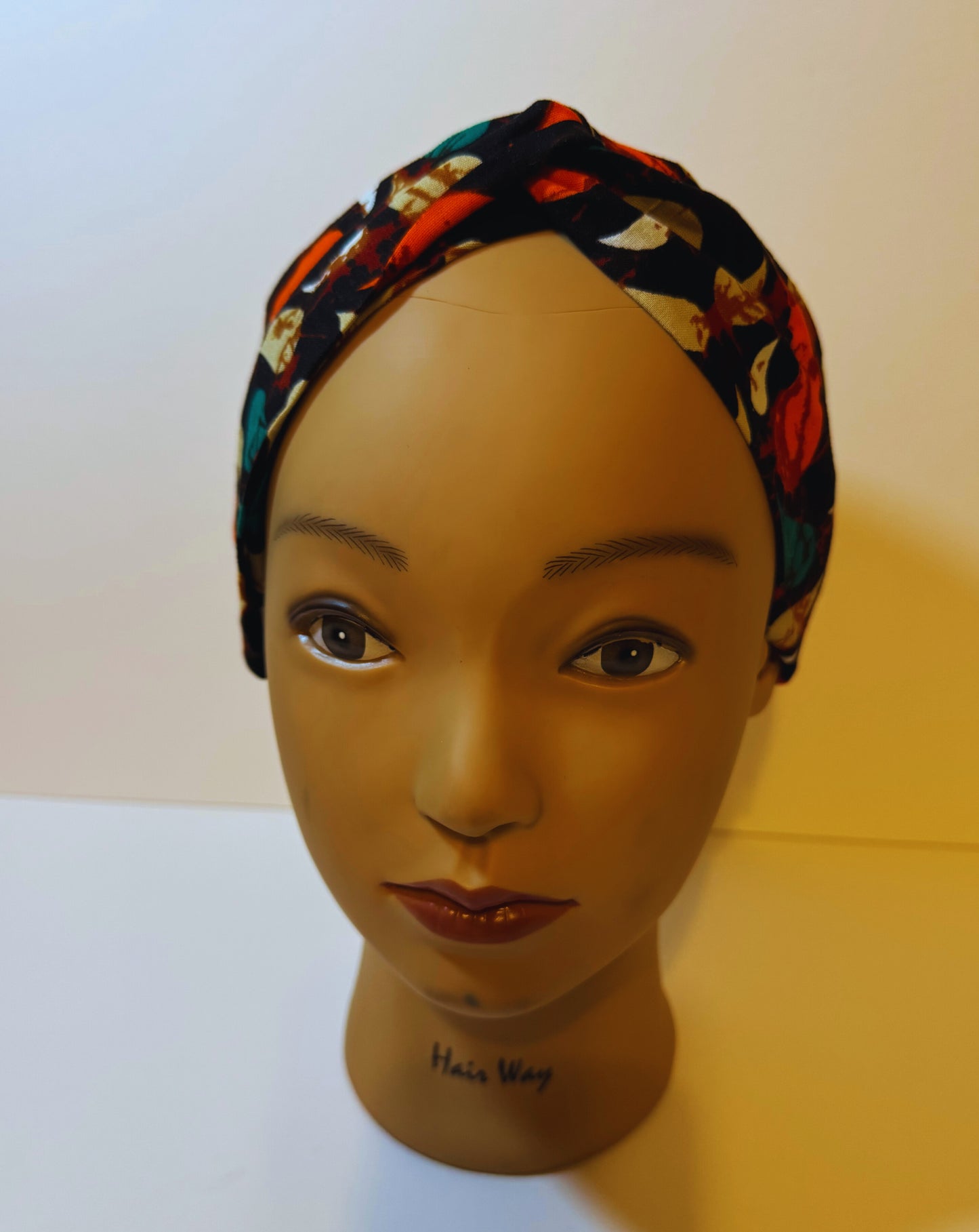 Afro headband multicolor kente