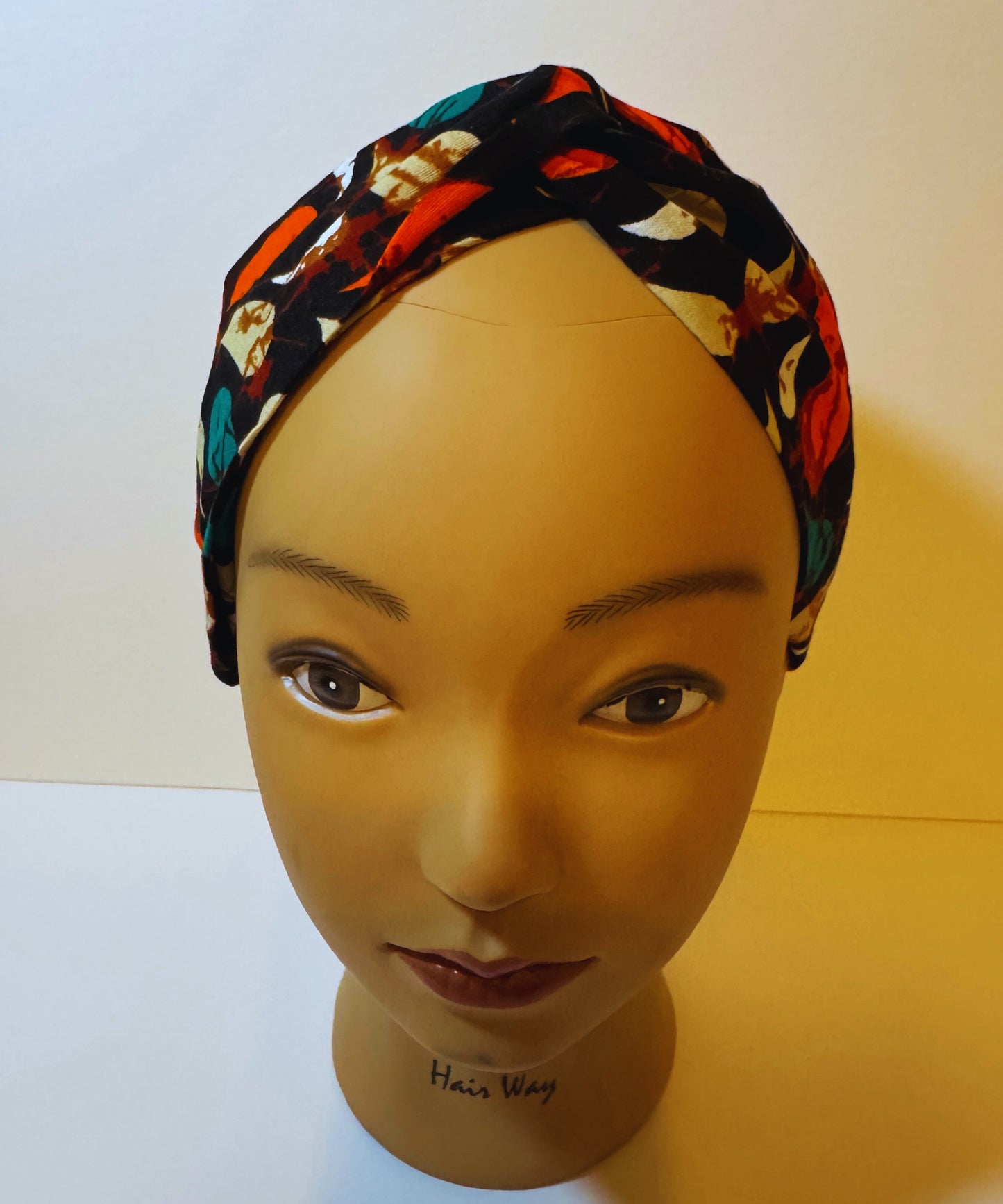 Afro headband multicolor kente
