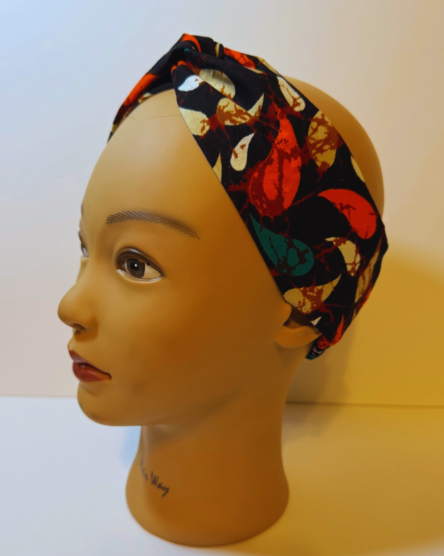 Afro headband multicolor kente