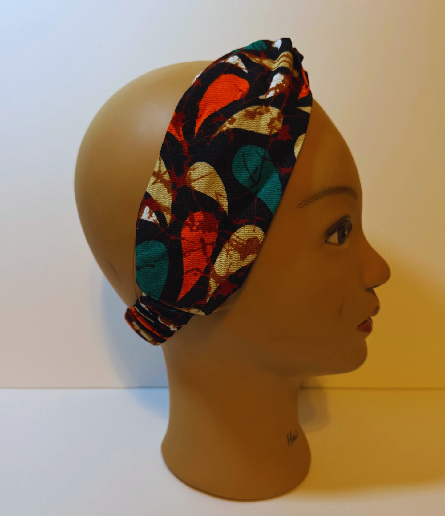 Afro headband multicolor kente