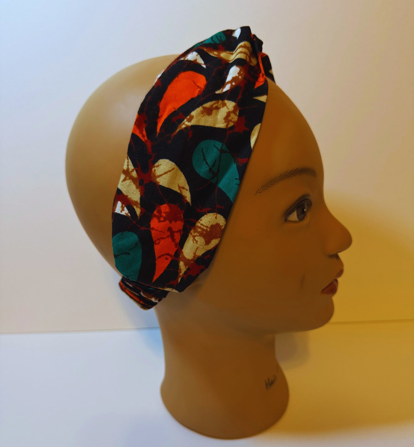 Afro headband multicolor kente