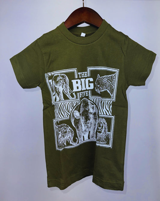 Unisex Safari Wildlife T-shirts (4 yrs) each different pattern