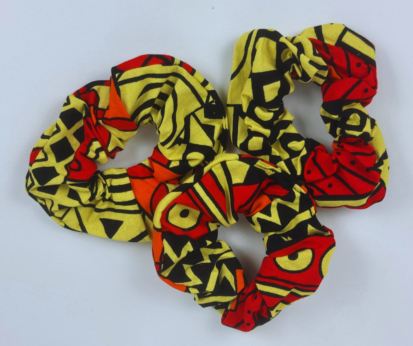 Afro Scrunchies yellow tinga tinga