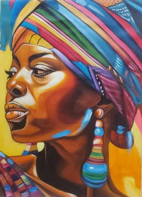 African earrings